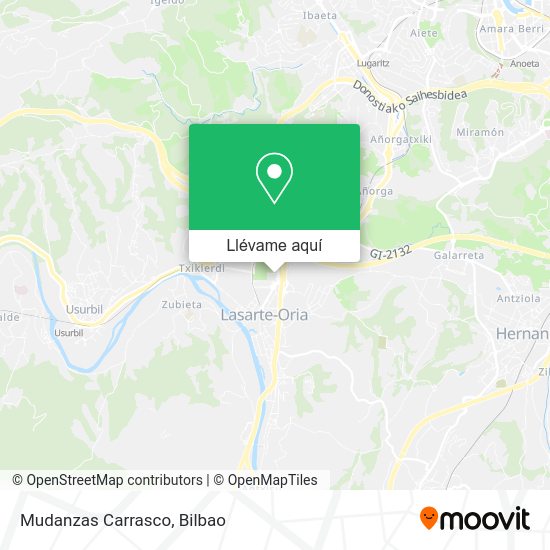 Mapa Mudanzas Carrasco