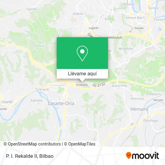 Mapa P. I. Rekalde II
