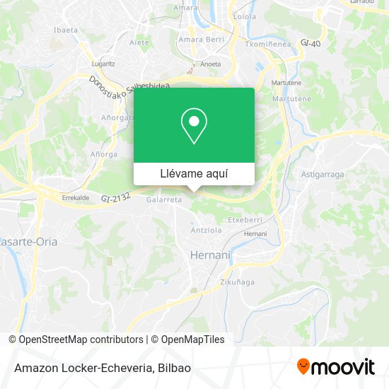 Mapa Amazon Locker-Echeveria