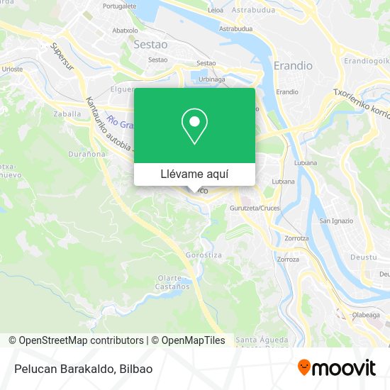 Mapa Pelucan Barakaldo