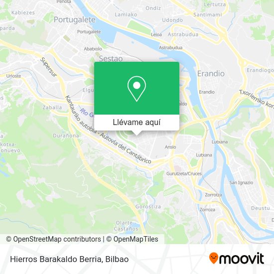 Mapa Hierros Barakaldo Berria