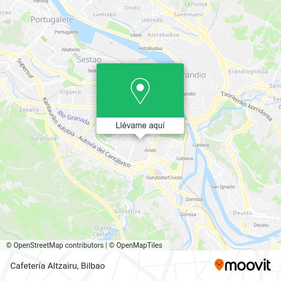 Mapa Cafetería Altzairu