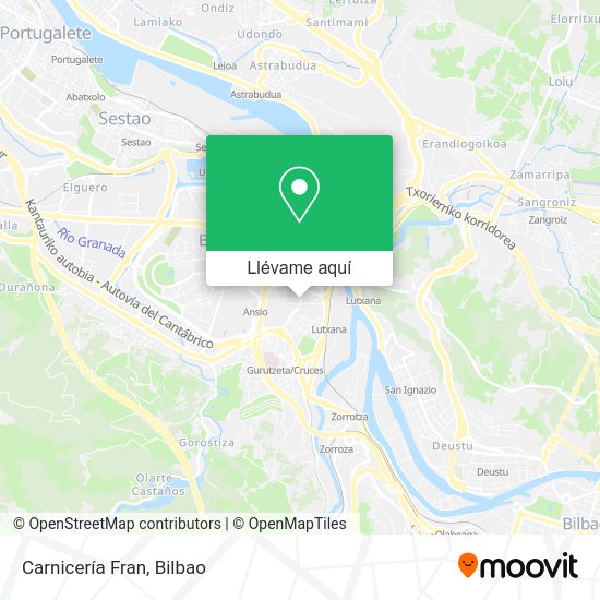 Mapa Carnicería Fran