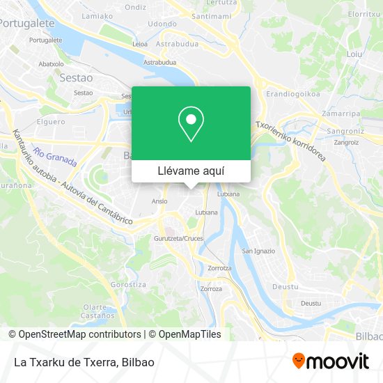 Mapa La Txarku de Txerra