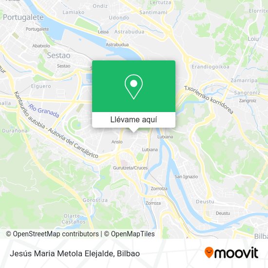Mapa Jesús Maria Metola Elejalde