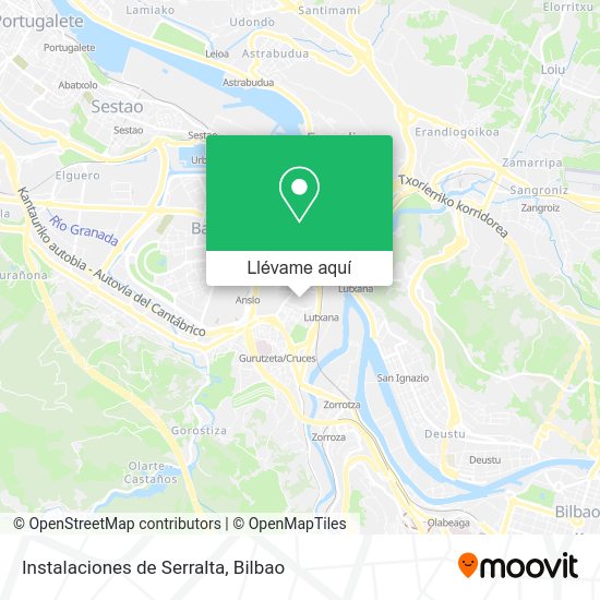Mapa Instalaciones de Serralta