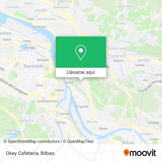 Mapa Okey Cafetería