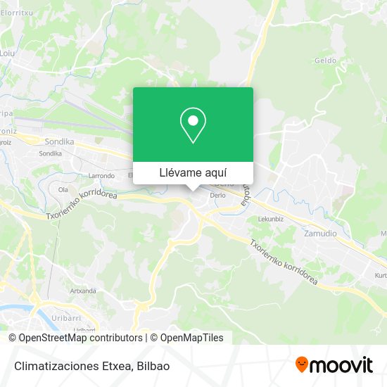 Mapa Climatizaciones Etxea