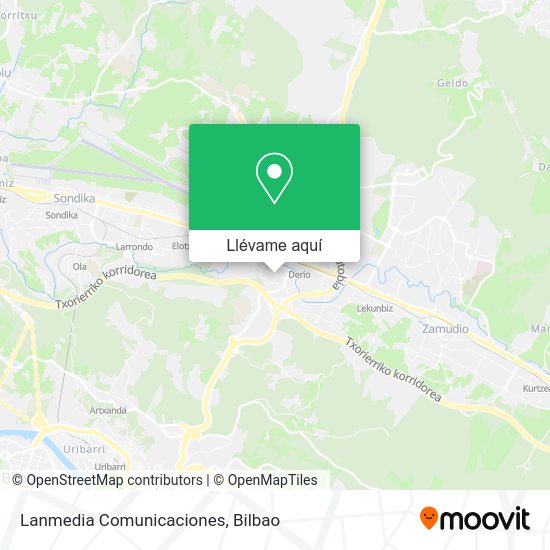 Mapa Lanmedia Comunicaciones