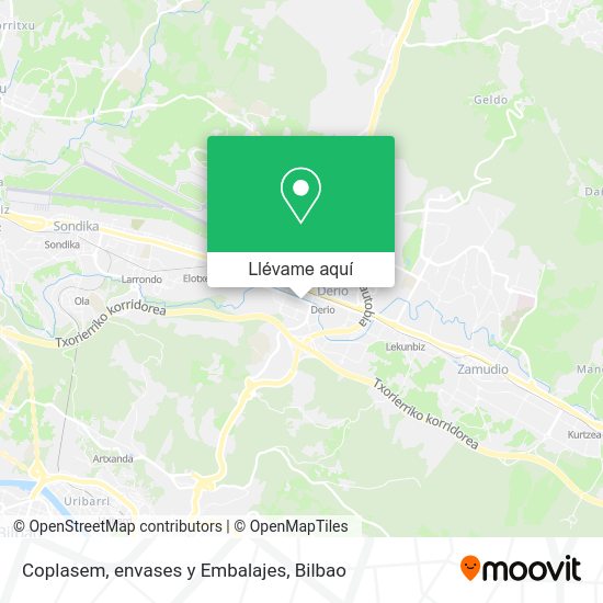 Mapa Coplasem, envases y Embalajes
