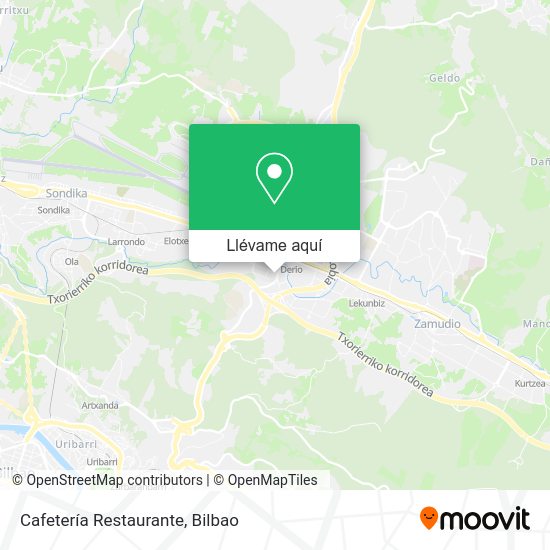 Mapa Cafetería Restaurante