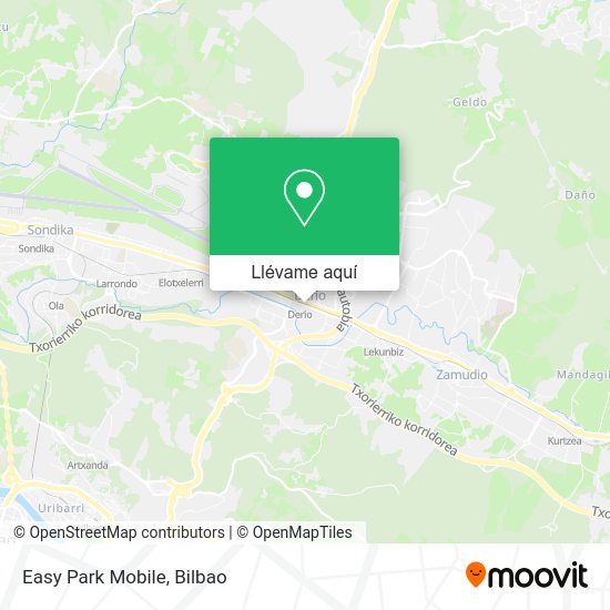 Mapa Easy Park Mobile