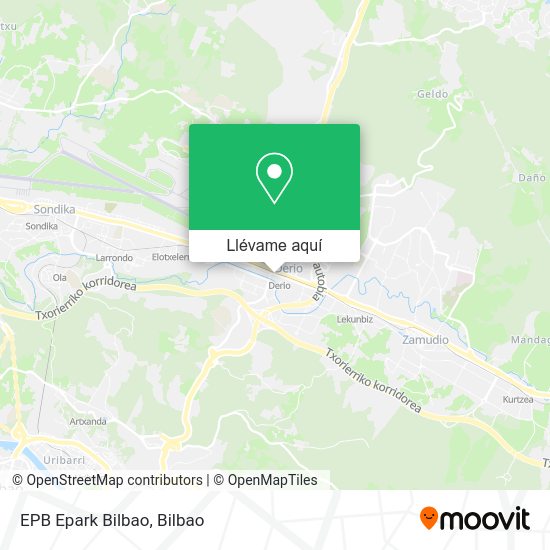 Mapa EPB Epark Bilbao