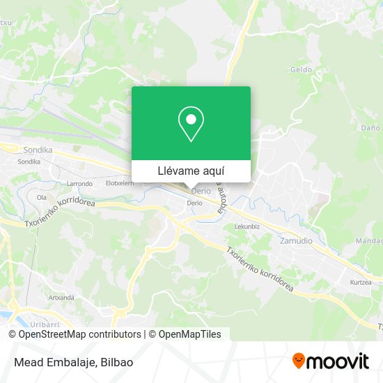 Mapa Mead Embalaje