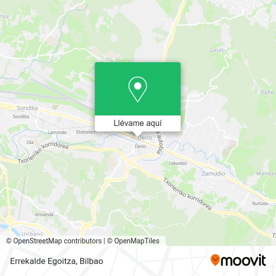 Mapa Errekalde Egoitza