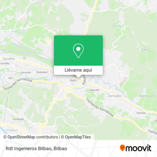 Mapa Rdt Ingenieros Bilbao