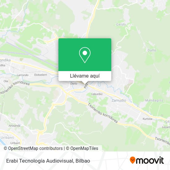 Mapa Erabi Tecnología Audiovisual