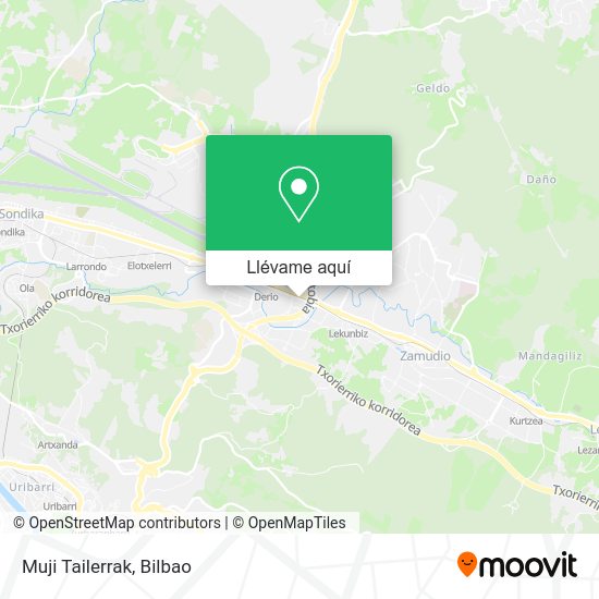 Mapa Muji Tailerrak