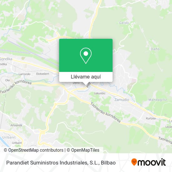 Mapa Parandiet Suministros Industriales, S.L.