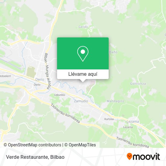 Mapa Verde Restaurante