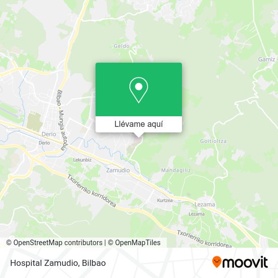 Mapa Hospital Zamudio