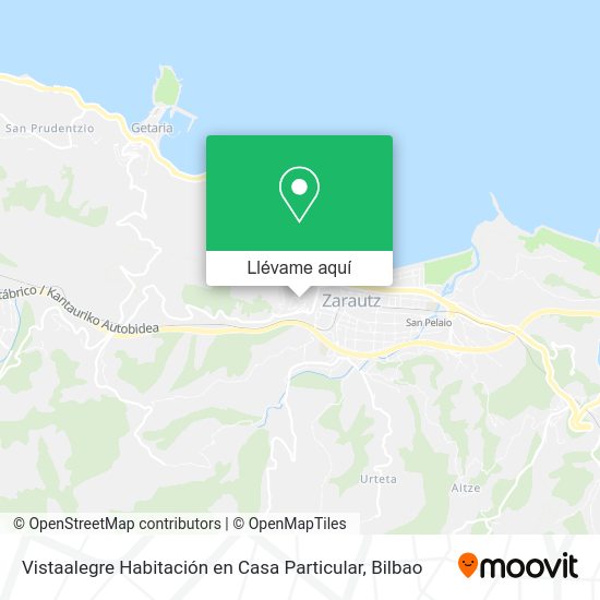Mapa Vistaalegre Habitación en Casa Particular