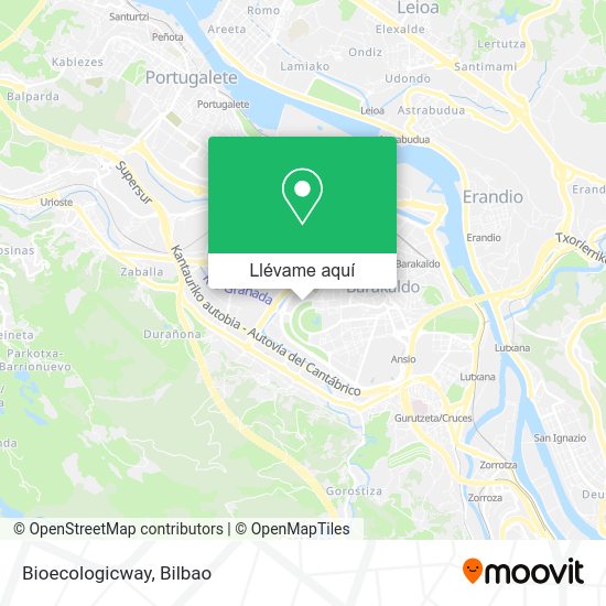 Mapa Bioecologicway