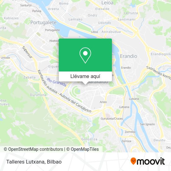 Mapa Talleres Lutxana