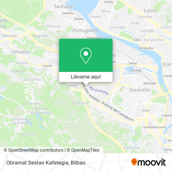 Mapa Obramat Sestao Kafetegia