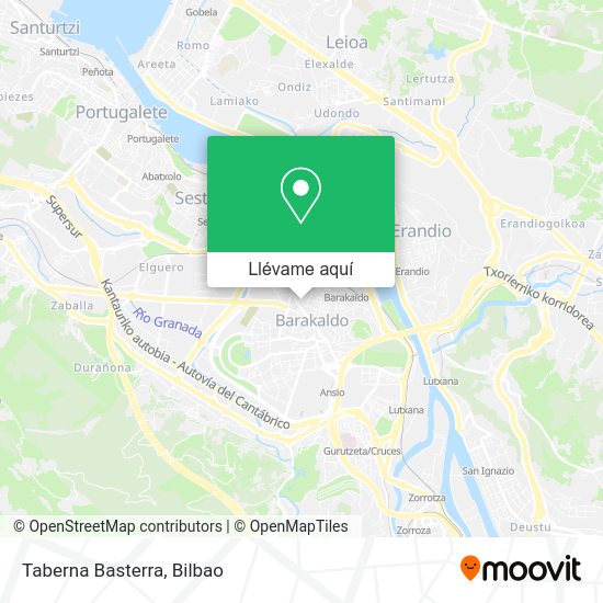 Mapa Taberna Basterra