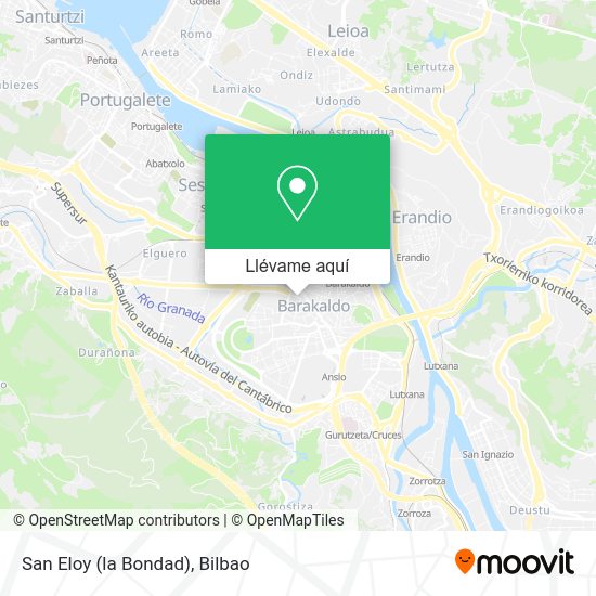 Mapa San Eloy (la Bondad)