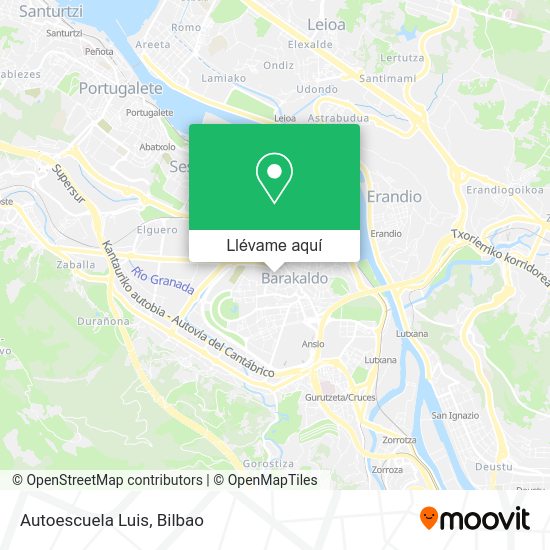 Mapa Autoescuela Luis