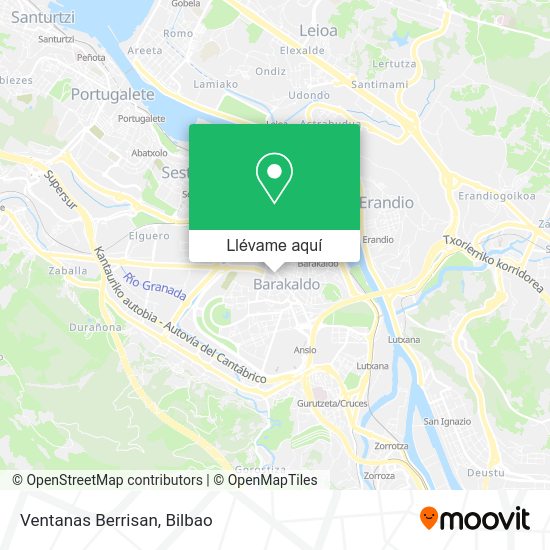 Mapa Ventanas Berrisan