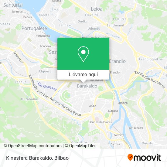 Mapa Kinesfera Barakaldo