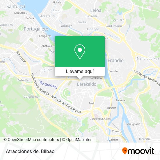 Mapa Atracciones de