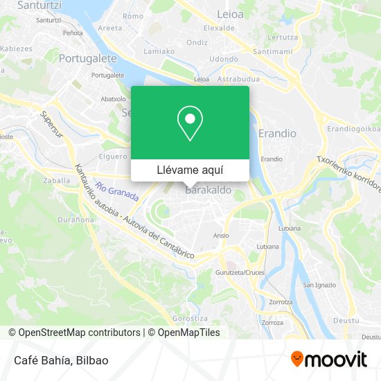 Mapa Café Bahía