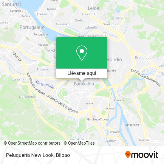 Mapa Peluquería New Look
