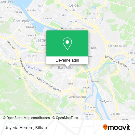 Mapa Joyería Herrero