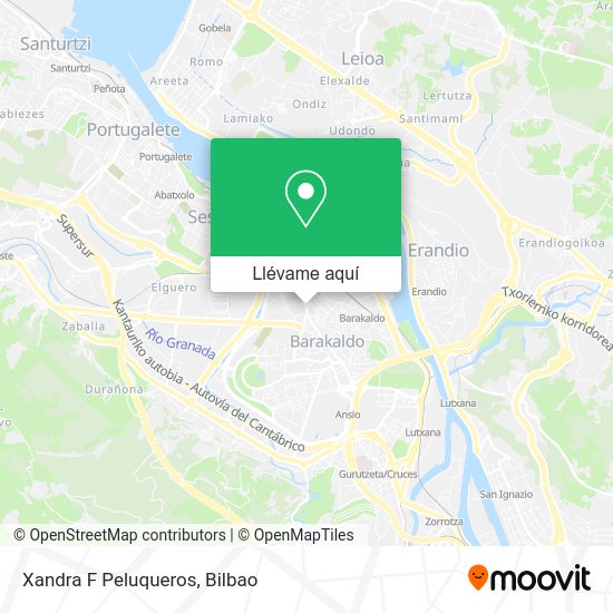 Mapa Xandra F Peluqueros