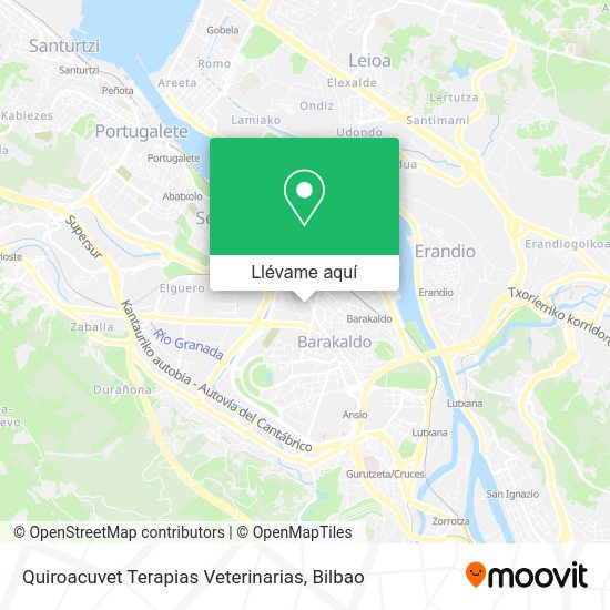 Mapa Quiroacuvet Terapias Veterinarias
