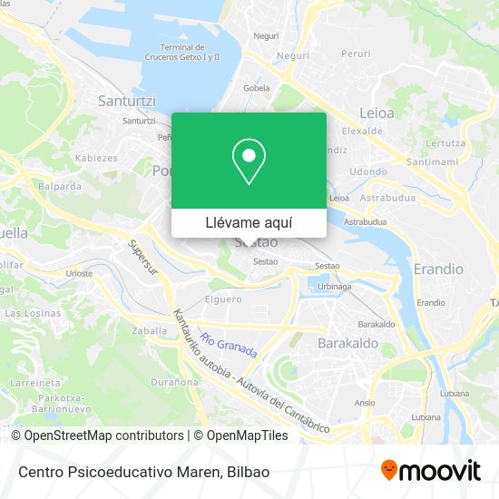 Mapa Centro Psicoeducativo Maren