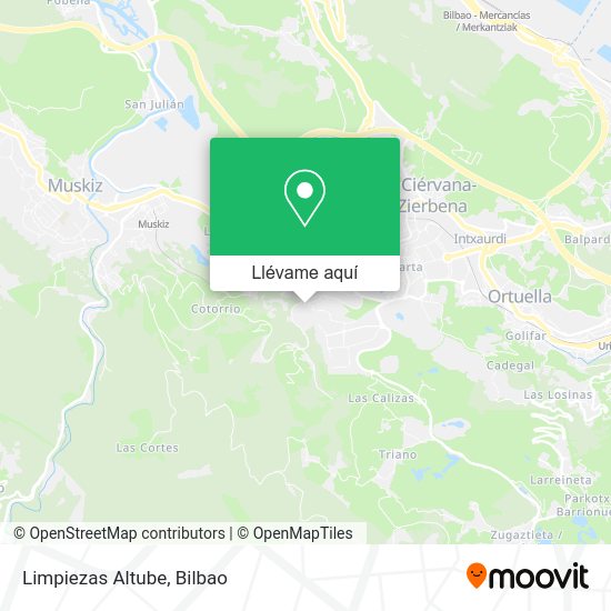 Mapa Limpiezas Altube