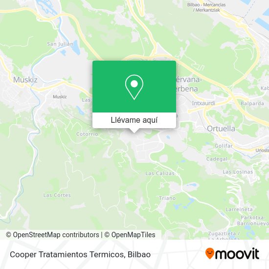Mapa Cooper Tratamientos Termicos