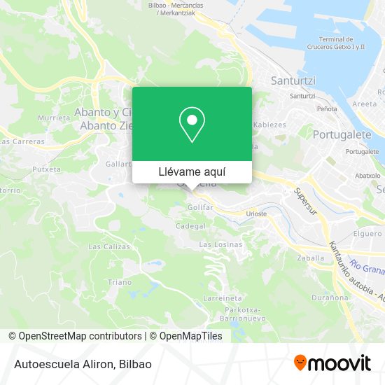 Mapa Autoescuela Aliron