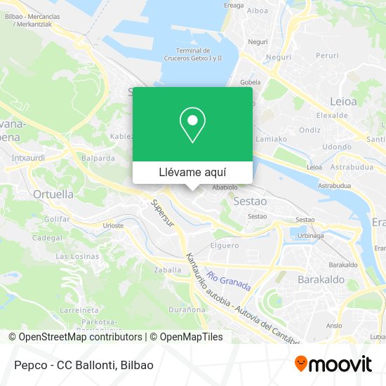 Mapa Pepco - CC Ballonti