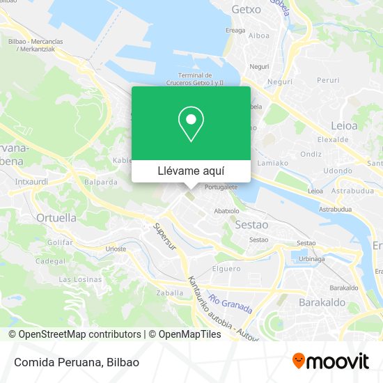 Mapa Comida Peruana