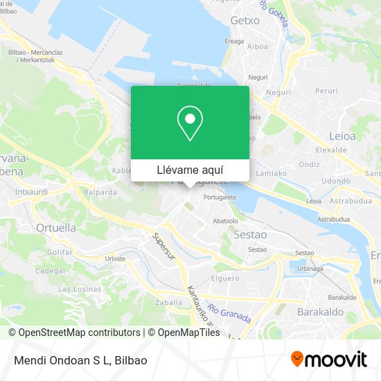 Mapa Mendi Ondoan S L