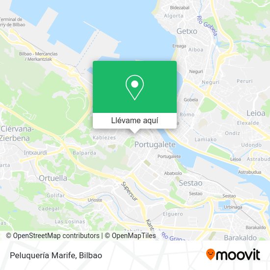 Mapa Peluquería Marife