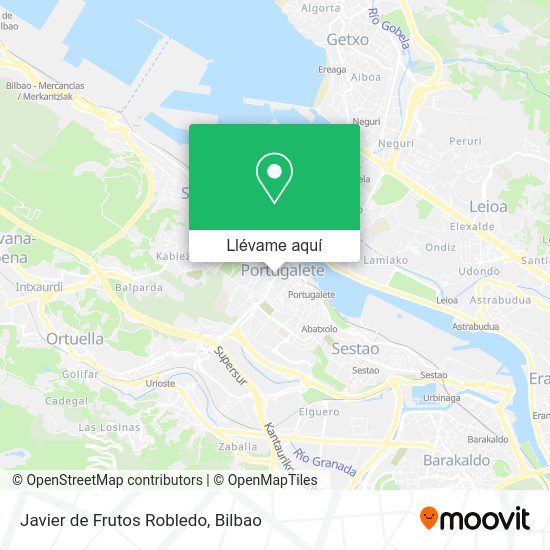Mapa Javier de Frutos Robledo