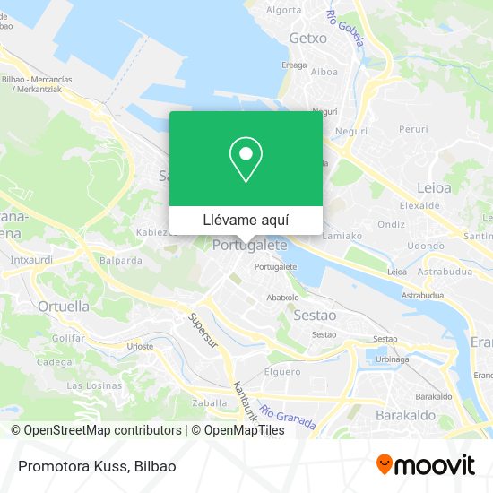 Mapa Promotora Kuss